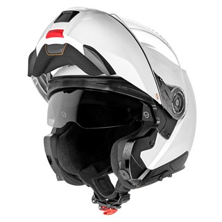 Schuberth C5 ANC helmet in gloss whiteAlternative Image5