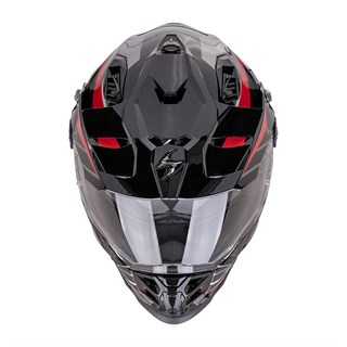 Scorpion ADF 9000 Feat helmet in black / silver / redAlternative Image1