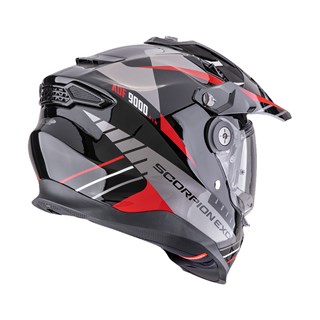 Scorpion ADF 9000 Feat helmet in black / silver / redAlternative Image3