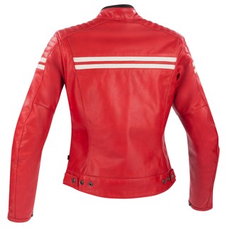 Segura Stripe ladies jacket AKA Funky jacket in redAlternative Image1