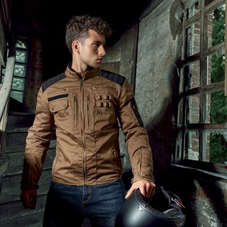 Segura Fergus jacket in brownAlternative Image3