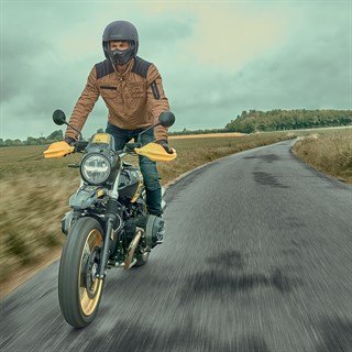 Segura Fergus jacket in brownAlternative Image5