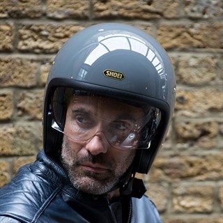 Shoei JO helmet in rat greyAlternative Image3