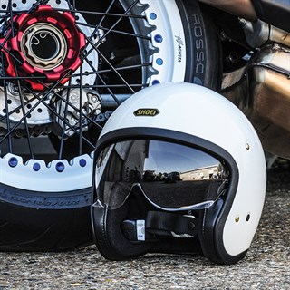 Shoei JO helmet in whiteAlternative Image5