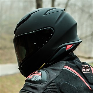 Shoei NXR2 helmet in matt blackAlternative Image3