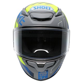 Shoei NXR2 Accolade TC10 helmet in grey / blue / yellowAlternative Image1