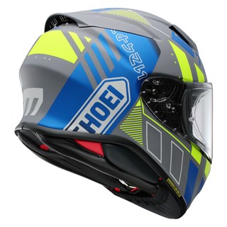 Shoei NXR2 Accolade TC10 helmet in grey / blue / yellowAlternative Image5