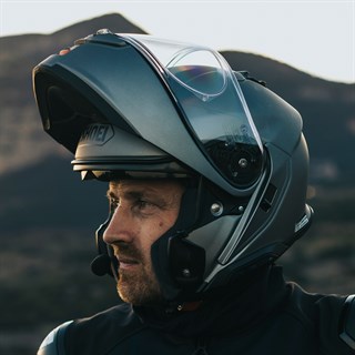 Shoei Neotec 3 helmet in matt deep greyAlternative Image5