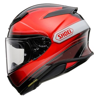 Shoei NXR2 Sheen TC1 helmet in red / blackAlternative Image3