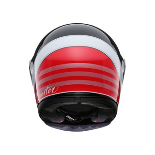 Shoei Glamster 06 Abiding TC-1 helmet in black / redAlternative Image3