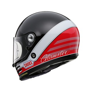 Shoei Glamster 06 Abiding TC-1 helmet in black / redAlternative Image5