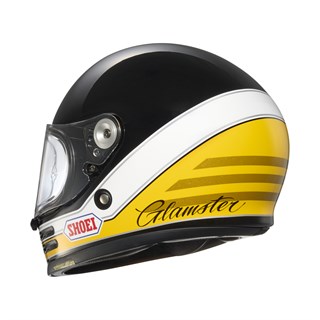 Shoei Glamster 06 Abiding TC-3 helmet in black / yellowAlternative Image5