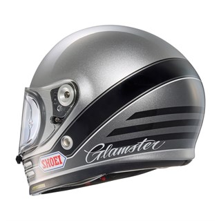 Shoei Glamster 06 Abiding TC-10 helmet in grey / blackAlternative Image5