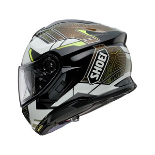 Shoei GT Air 3 Hike TC11 helmet in white / yellow / bronzeAlternative Image5