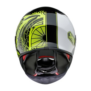 Shoei NXR2 Beaut TC3 helmet in yellow / blackAlternative Image3