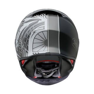 Shoei NXR2 Beaut TC6 helmet in matt black / whiteAlternative Image3