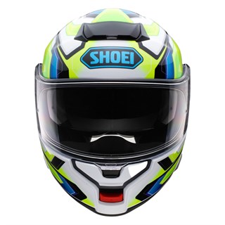 Shoei Neotec 3 Anthem TC3 helmet in white / yellow / blueAlternative Image1
