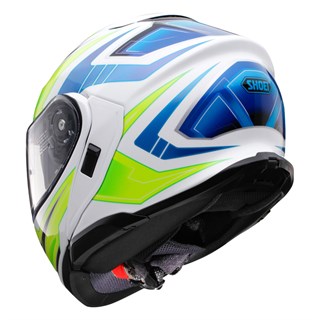 Shoei Neotec 3 Anthem TC3 helmet in white / yellow / blueAlternative Image5
