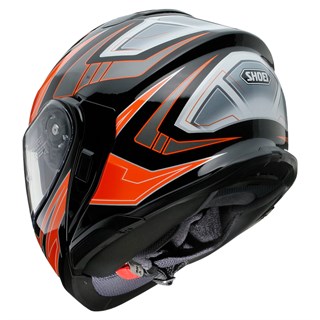 Shoei Neotec 3 Anthem TC8 helmet in orange / white / blackAlternative Image5