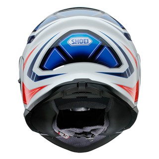 Shoei Neotec 3 Anthem TC10 helmet in red / white / blueAlternative Image3