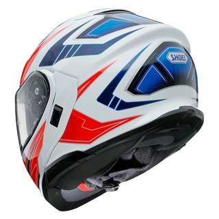 Shoei Neotec 3 Anthem TC10 helmet in red / white / blueAlternative Image5