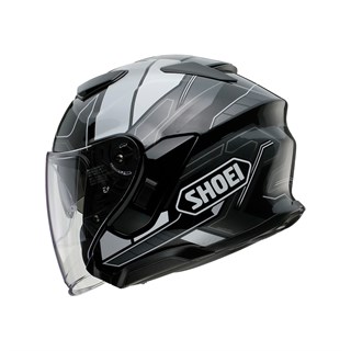 Shoei J-Cruise 3 Whizzy TC5 helmet in black / whiteAlternative Image5