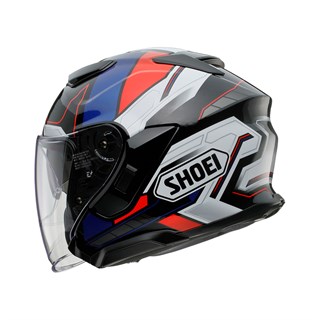 Shoei J-Cruise 3 Whizzy TC10 helmet in red / white / blueAlternative Image5