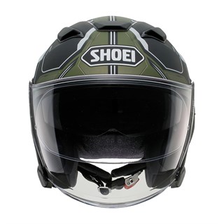 Shoei J-Cruise 3 Whizzy TC11 helmet in greenAlternative Image1