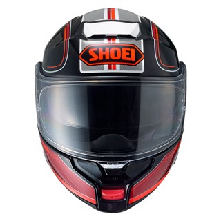 Shoei Neotec 3 Sharpen TC1 helmet in red / whiteAlternative Image1
