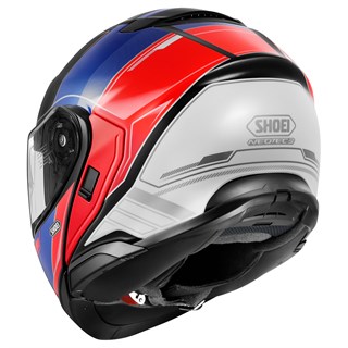 Shoei Neotec 3 Sharpen TC10 helmet in red / white / blueAlternative Image1