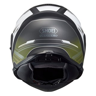 Shoei Neotec 3 Sharpen TC11 helmet in greenAlternative Image3