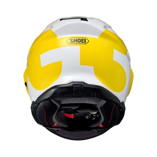 Shoei GT Air 3 Mike TC3 helmet in white / yellowAlternative Image3