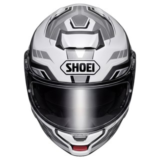 Shoei Neotec 3 Voryx TC6 helmet in white / silverAlternative Image3