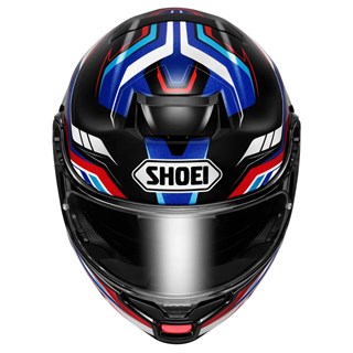 Shoei Neotec 3 Voryx TC10 helmet in black / red / blueAlternative Image3