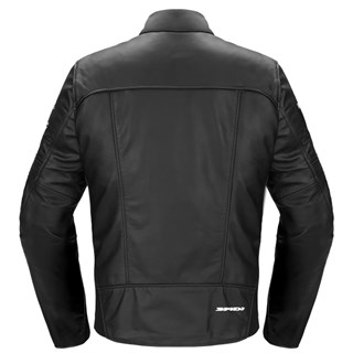 Spidi Genesis leather jacket in black / whiteAlternative Image1