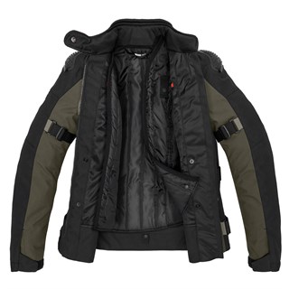Spidi ladies RW waterproof jacket in green / blackAlternative Image5