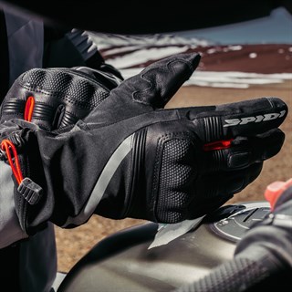 Spidi NK-6 gloves in blackAlternative Image5