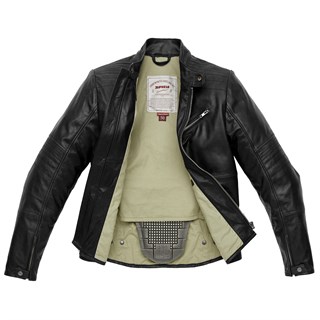 Spidi Garage Robust leather jacket in blackAlternative Image5