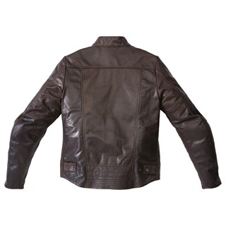Spidi Garage leather jacket in brownAlternative Image1