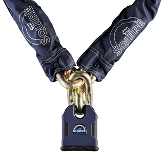 Squire Behemoth 22mm chain with 100mm padlockAlternative Image3