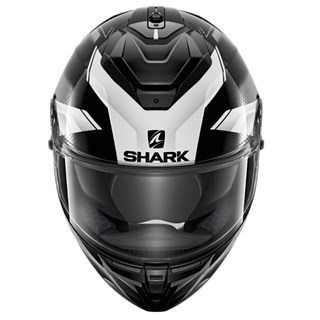 Shark Spartan GT Elgen KAW helmet in black/ whiteAlternative Image3