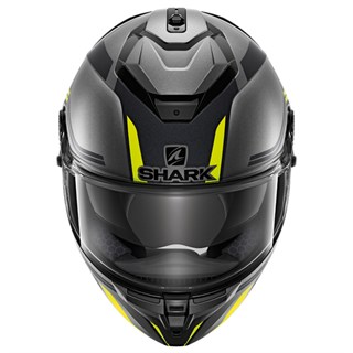 Shark Spartan GT Tracker MAT AKY helmet in grey/ blackAlternative Image1