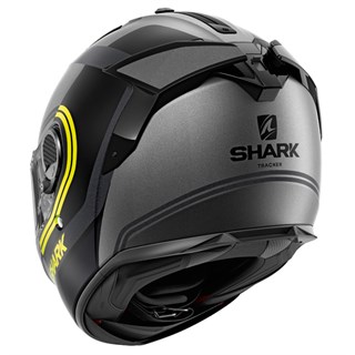 Shark Spartan GT Tracker MAT AKY helmet in grey/ blackAlternative Image3