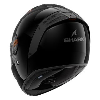 Shark Spartan RS helmet in gloss black with copper trimAlternative Image1