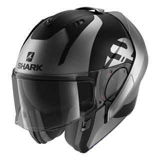 Shark Evo ES Kedje Mat KAK helmet in grey / blackAlternative Image3