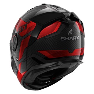 Shark Spartan GT Pro Carbon Ritmo DRU helmet in black / redAlternative Image1