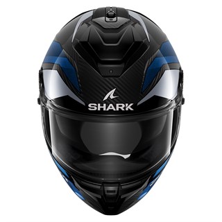 Shark Spartan GT Pro Carbon Ritmo DBU helmet in black / blueAlternative Image3