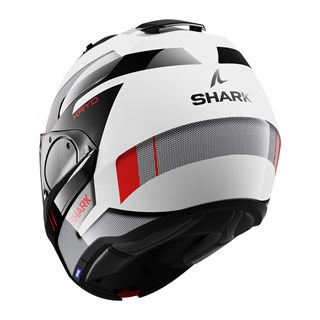 Shark Evo ES Kryd WKR helmet in white /  red / blackAlternative Image1