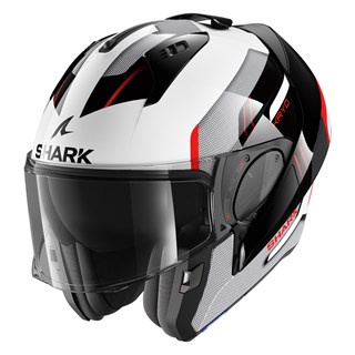 Shark Evo ES Kryd WKR helmet in white /  red / blackAlternative Image3