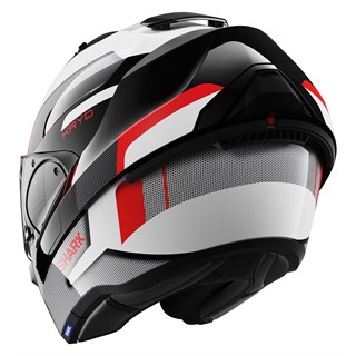 Shark Evo ES Kryd WKR helmet in white /  red / blackAlternative Image5